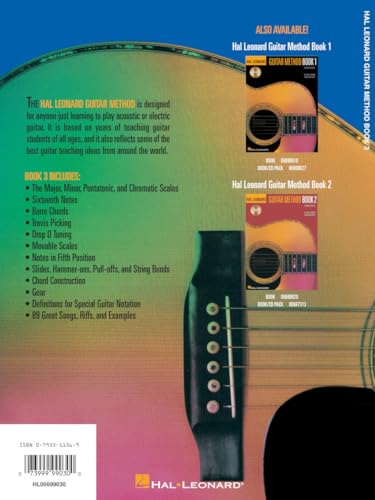 Hal Leonard Guitar Method Book 3: Book Only - Retail Maharaj