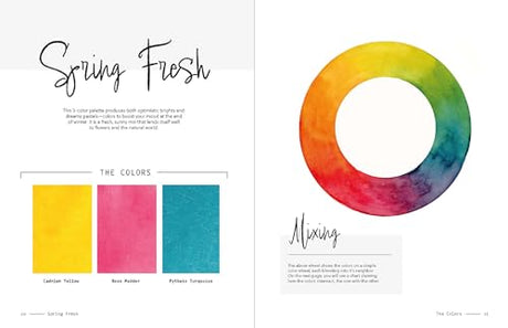 3-Color Watercolor: 30 Color-Mixing Masterpieces - Retail Maharaj
