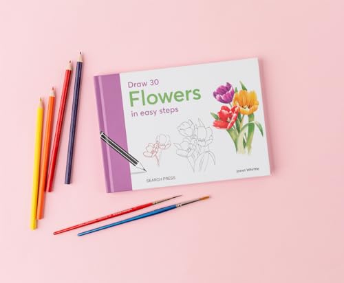 Draw 30: Flowers: in easy steps - Retail Maharaj