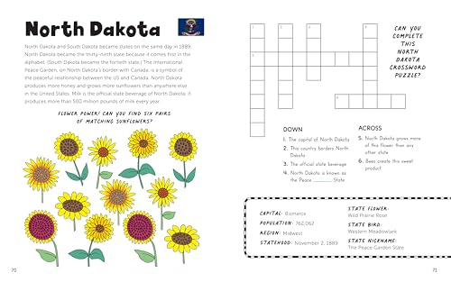 Fun with 50 States: A Big Activity Book for Kids about the Amazing United States - Retail Maharaj