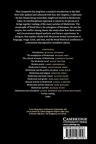 The Cambridge Companion to Modernism - Retail Maharaj
