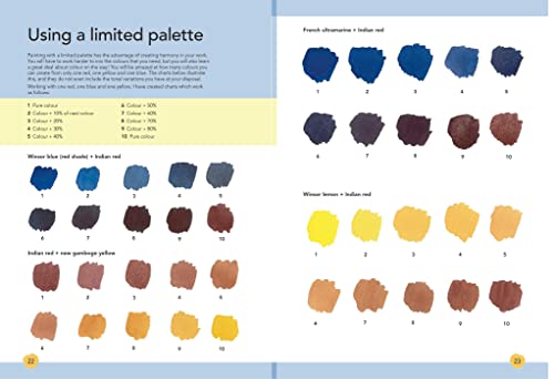 The Colour Mixing Companion: Your No-Fuss Guide to Mixing Watercolour, Acrylics & Oils (The Companion Series) - Retail Maharaj