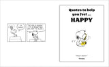 Official Peanuts: The World According to Snoopy: ALL NEW, a gift book of iconic quotes from the comic strips, celebrating 75 years of Peanuts! - Retail Maharaj