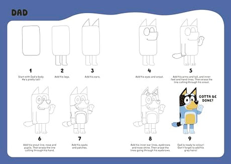 Bluey: How to Draw - Retail Maharaj