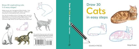 Cats: In Easy Steps (Draw 30 in Easy Steps) - Retail Maharaj
