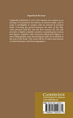 Ancient India: From the Earliest Times to the First Century AD - Retail Maharaj