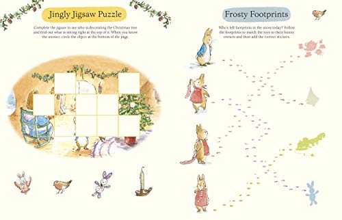 Peter Rabbit Christmas Fun Sticker Activity Book - Retail Maharaj