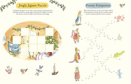 Peter Rabbit Christmas Fun Sticker Activity Book - Retail Maharaj