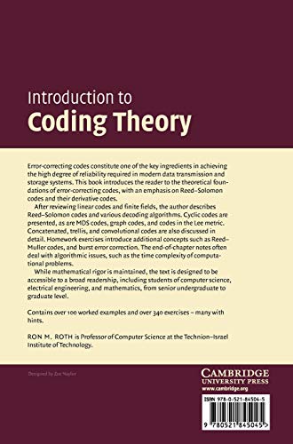 Introduction to Coding Theory - Retail Maharaj