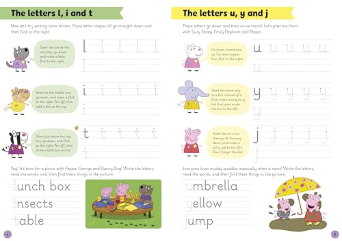 Learn with Peppa: Writing Little Letters: Wipe-Clean Activity Book - Retail Maharaj
