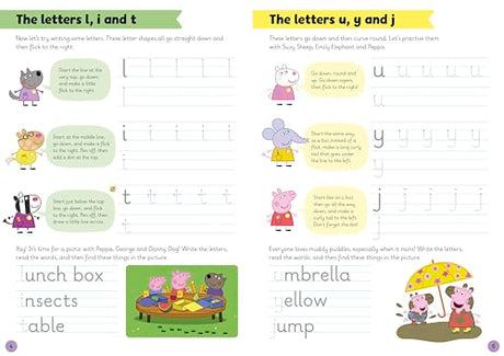 Learn with Peppa: Writing Little Letters: Wipe-Clean Activity Book - Retail Maharaj