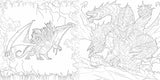 Dragons of the Realms: An Official Dungeons & Dragons Coloring Book - Retail Maharaj