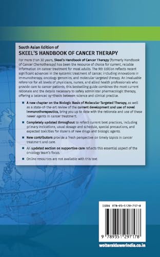 Skeels Handbook Of Cancer Therapy 9Ed (Sae) (Pb 2018) - Retail Maharaj