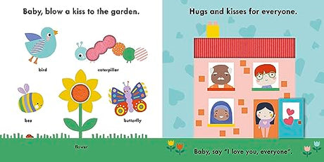 Baby Touch: Hugs and Kisses: A touch-and-feel playbook - Retail Maharaj