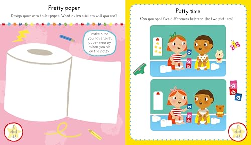 No More Nappies Sticker Activity Book:Perfect for potty training, with over 300 stickers! - Retail Maharaj
