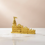 Metal Shri Ram Janam Bhumi Ayodhya Architectural Shree Ram Mandir Model Prabu Showpiece - Retail Maharaj