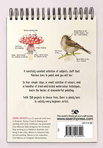 Four-Step Watercolour: 150 Skill-Building Projects to Paint - Retail Maharaj