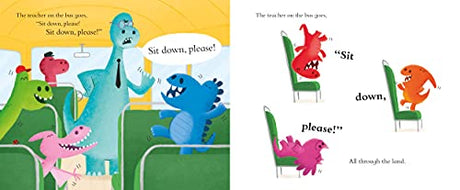 The Dinos on the Bus (Ladybird Sing-along Stories) - Retail Maharaj