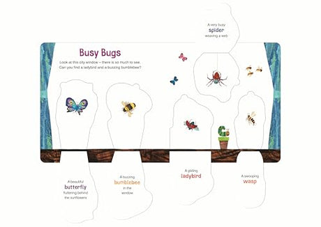 The Very Hungry Caterpillar’s Lift-and-Learn: City: A lift-the-flap board book - Retail Maharaj