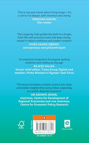 THE LONGEVITY CODE: SCIENCE, STRATEGIES AND SECRETS TO LIVING BETTER AND LONGER - Retail Maharaj