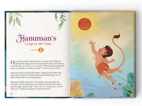 Hanuman Stories: 10 Illustrated Stories of Lord Hanuman for Children I Hindu Mythology | Indian Gods and Goddesses | Bedtime Storybook | Indian Folklore & Legends I Ages 5+ I [Select Learning - Retail Maharaj