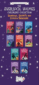 The Sherlock Holmes Children's Collection: (Series 1) Shadows, Secrets and Stolen Treasure (Easy Classics): 10 Book Box Set - Retail Maharaj