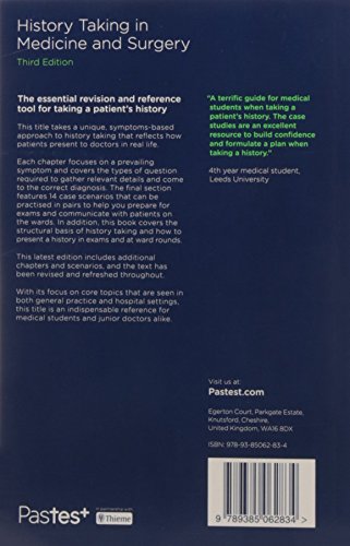 HISTORY TAKING IN MEDICINE AND SURGERY 3ED 2016 - Retail Maharaj