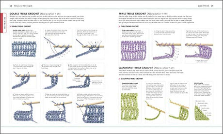The Crochet Book: Over 130 techniques and stitches - Retail Maharaj