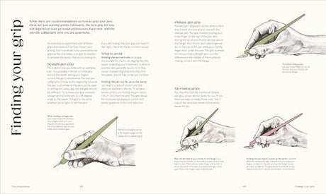 The Calligraphy Book: Pointed Pen Techniques, Inspiration, and Projects - Retail Maharaj