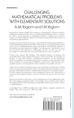 Yaglom-Challenging Mathematical Problems - Retail Maharaj