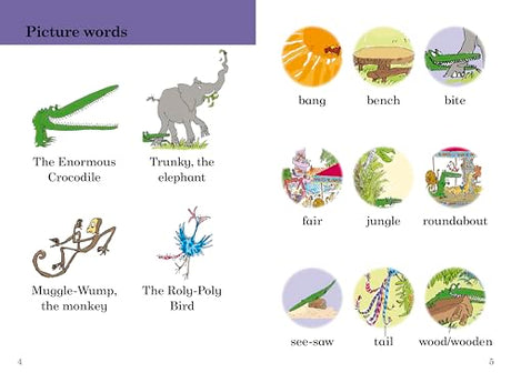 Roald Dahl: The Enormous Crocodile - Ladybird Readers Level 3 - Retail Maharaj