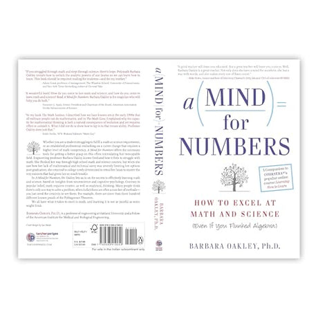 A Mind for Numbers: How to Excel at Math and Science (Even If You Flunked Algebra) | The companion book to COURSERA's wildly popular massive open online course "Learning How to Learn" - Retail Maharaj