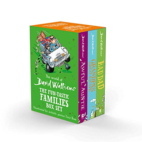 The World Of David Walliams: Fun-Tastic Families Box Set - Retail Maharaj