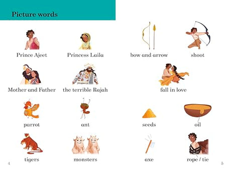 Ladybird Readers Level 4 - Tales from India - The Story of Laila and Ajeet (ELT Graded Reader) - Retail Maharaj