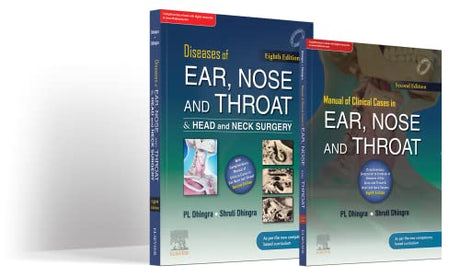 Diseases of Ear, Nose & Throat and Head & Neck Surgery, 8e & Manual of Clinical Cases in Ear, Nose and Throat, 2e - Retail Maharaj