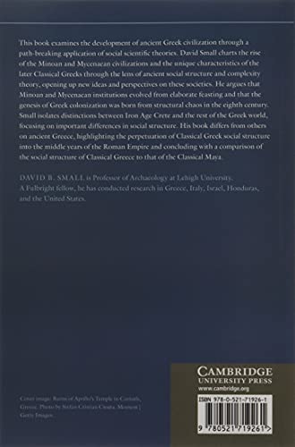 Ancient Greece: Social Structure and Evolution (Case Studies in Early Societies) - Retail Maharaj