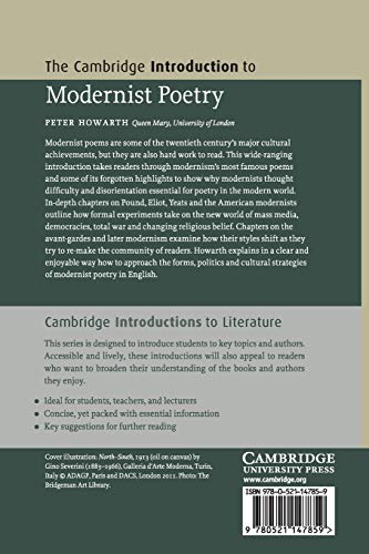 The Cambridge Introduction to Modernist Poetry - Retail Maharaj