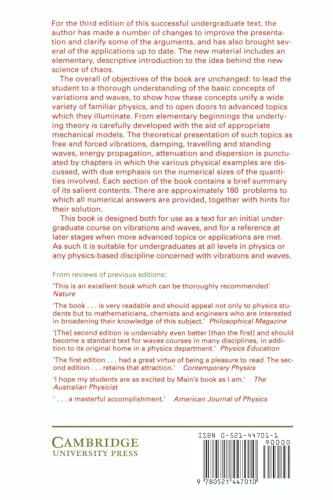 Vibrations and Waves in Physics - Retail Maharaj