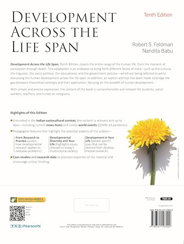 Development Across The Life Span | Indian Sociocultural Context | Includes World Events (Covid-19 Pandemic) | 10th Edition | - Pearson - Retail Maharaj