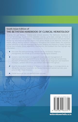 The Bethesda Handbook Of Clinical Hematology, 4/e - Retail Maharaj
