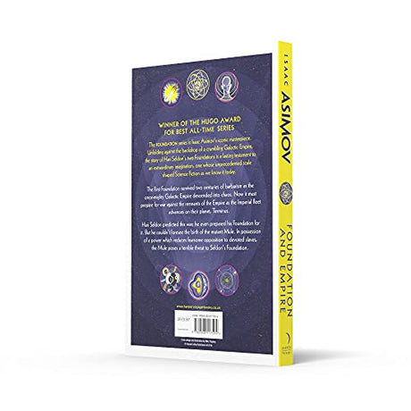 Foundation and Empire: The greatest science fiction series of all time, now a major series from Apple TV+: Book 2 (The Foundation Trilogy) - Retail Maharaj