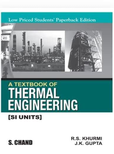 A TEXTBOOK OF THERMAL ENGINEERING (SI UNITS) (PB 2022) - Retail Maharaj