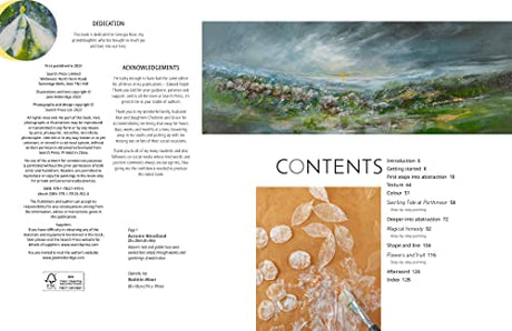 Painting Abstract Nature on Canvas: A Guide to Creating Vibrant Art With Watercolour and Mixed Media - Retail Maharaj