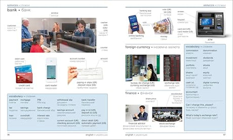 Ukrainian English Bilingual Visual Dictionary (DK Bilingual Visual Dictionaries) - Retail Maharaj