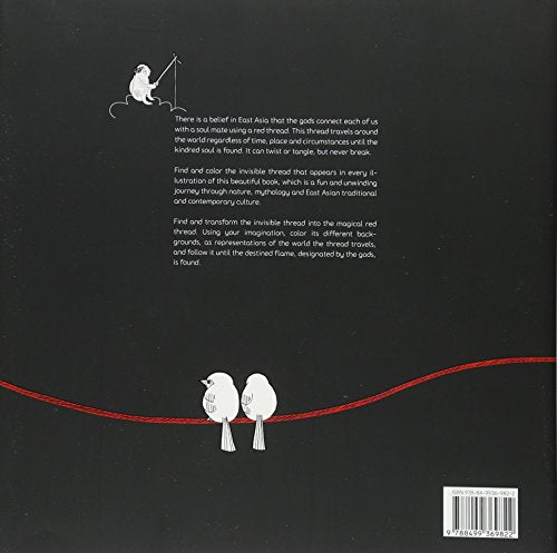 The Red Thread of Fate: A Color-in Love Story - Retail Maharaj