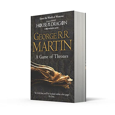 A Game of Thrones (Reissue): Book 1 (A Song of Ice and Fire): The bestselling classic epic fantasy series behind the award-winning HBO and Sky TV show and phenomenon GAME OF THRONES - Retail Maharaj