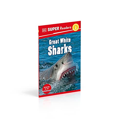DK Super Readers Level 2 Great White Sharks - Retail Maharaj