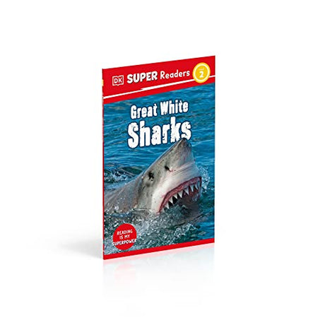 DK Super Readers Level 2 Great White Sharks - Retail Maharaj