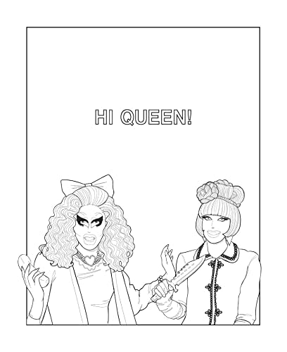 The Official Trixie and Katya Coloring Book - Retail Maharaj