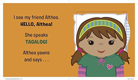 We Say Good Night (A Lift and Learn Language Book) - Retail Maharaj